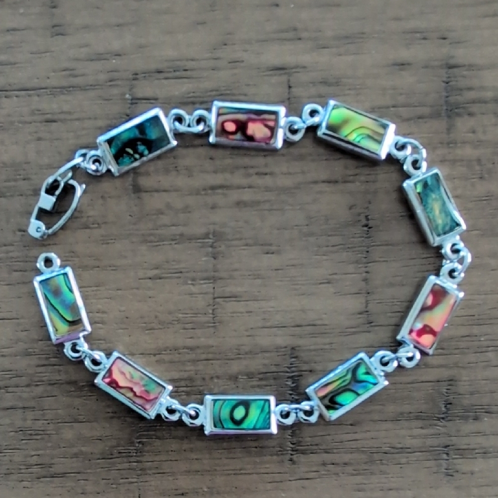 Women's costume silver bracelet